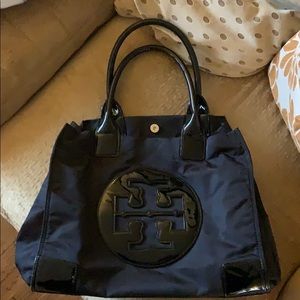 Black Tory Burch tote purse
